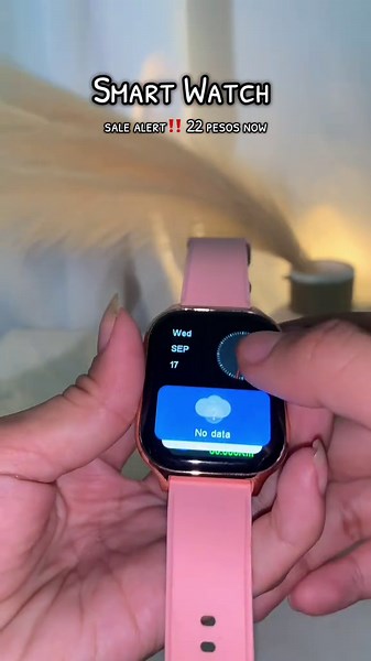 Yellow Basket Sale: Smartwatch for 22 Pesos!