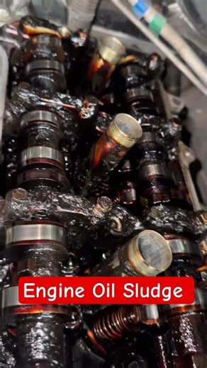 Engine Sludge Problem Solution #automobile #brakesystem #mechanic #shorts #ytshorts