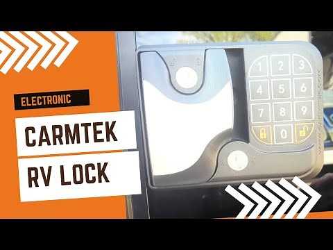 Carmtek10 Digit RV Lock Install