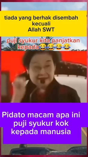 pidato macam apa ini 🤦#megawati #pdiperjuangan #pidatopolitik #trending