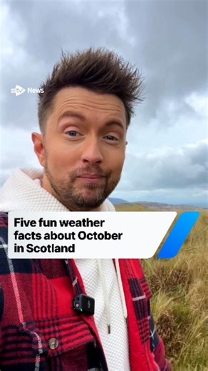 6.8K views · 21 reactions | STV meteorologist Sean Batty shares five fascinating weather facts to watch out for this October. https://i.stv.tv/3KPniIT | STV News | Facebook