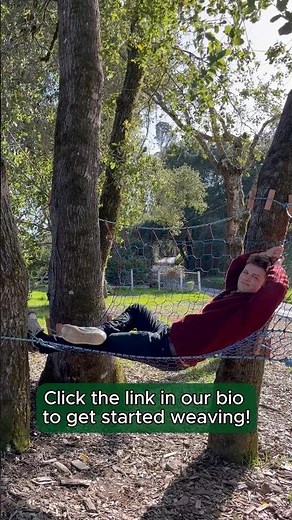 How to Weave a Tree Net Timelapse
