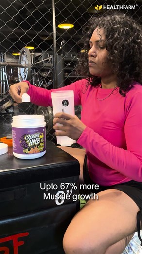 You’ve heard of Creatine. But when you add HMB, you unlock next-level performance. ⚡ Healthfarm Creatine HMB — a powerful blend that helps you: ✅ Build real strength & size ✅ Reduce muscle breakdown ✅ Recover faster between sets ✅ Train harder, longer, every time 100% pure. Lab-tested. No fillers. 🔥 Now available at an unbeatable price — while stocks last! | Healthfarm Nutrition