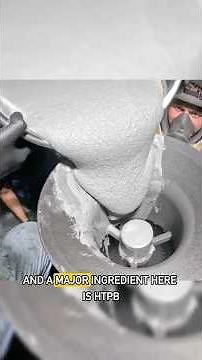 They say making solid rocket motors is hard, but they actually start out soft. #rocketry #science