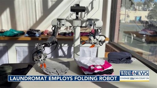 San Francisco laundromat employs clothes-folding robot