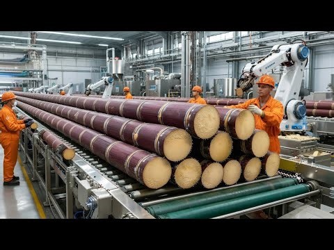 Inside a Modern Sugar Factory – Full Process From Sugarcane to Crystal Sugar