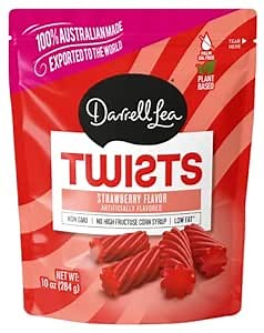 Darrell Lea Strawberry Licorice Twist