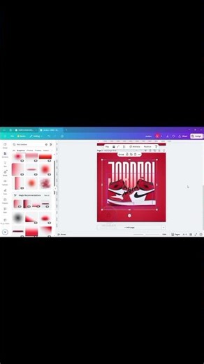 Shoes Poster Design in Canva | Modern Poster Design Tutorial