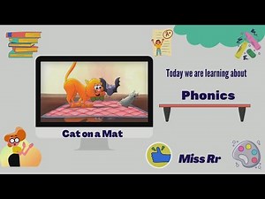 Cat on a Mat || #cat #mat #sat