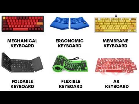 Every Type Of Computer Keyboard Explained As Easily As Possible For Beginners