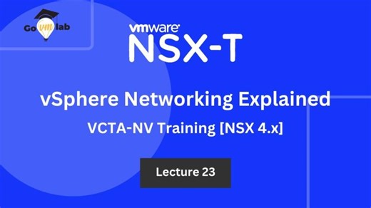 vSphere Networking Fundamentals Explained Lecture 23 | Priya - GoVMlab posted on the topic | LinkedIn