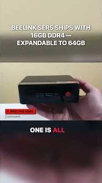 How much RAM does the Beelink SER5 have?