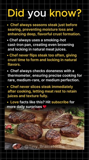 Chef Secrets for Perfect Steak