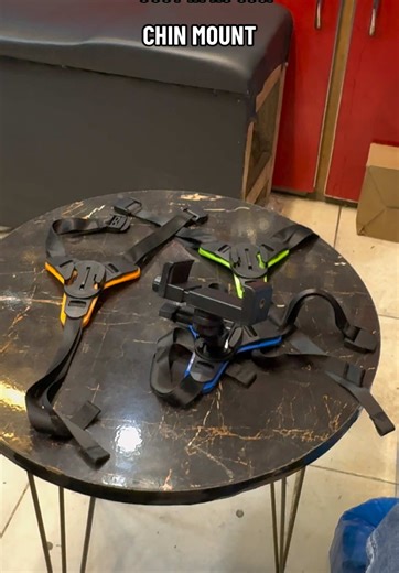 Helmet Chin Mount for Motorcycles