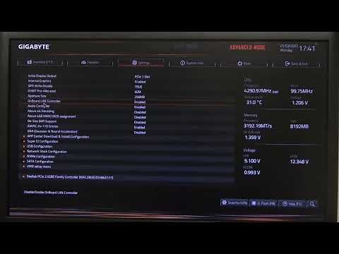 How to Enable & Disable Onboard LAN Controller on Gigabyte B600 Motherboard