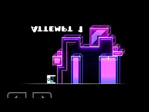 Neon/glow Gd block design. In Geo dash! #geometrydash #design #block #decoration #games