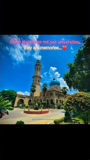 Oxford of the East: Allahabad University ❤️ AU Campus Tour | Most Beautiful University😍🏛️#Shorts