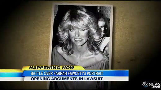 Ryan O'Neal in Court Battle for Farrah Fawcett Portraits