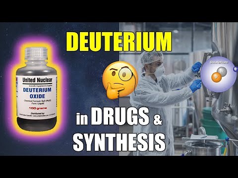 How "Heavy Hydrogen" makes Drugs work: Deuterium in Pharmaceuticals, Organic Chemistry & Synthesis
