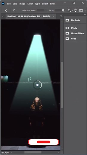 Photoshop Light Rays Effect 💡 Make Street Lamps Glow!
