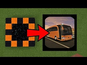 How To Make A portl to Coach Bus Simulator in minecraft world