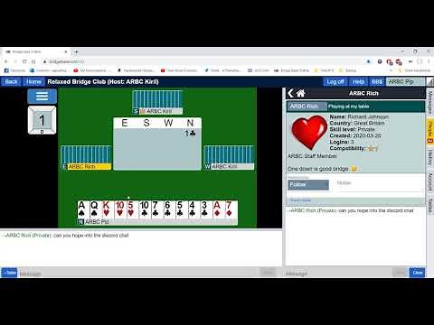 How to Undo & Alert in Bridge Base Online