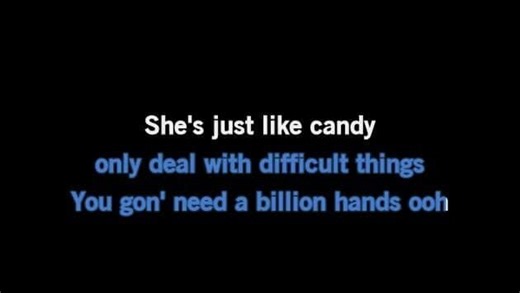 Karaoke Candy - Doja Cat - CDG, MP4, KFN - Karaoke Version