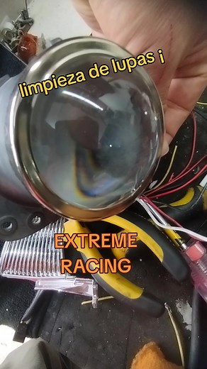 Modificación y limpieza de faros con lupas