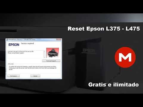 Reset impresora Epson L375 y Epson L475 Full Mega