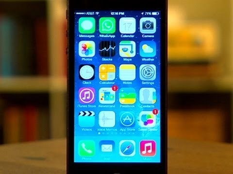 New look, new features in iOS 7