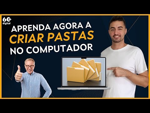 COMO CRIAR PASTAS NO COMPUTADOR.
