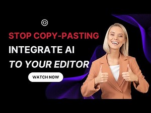 Stop Copy Pasting ! This AI Plugin for sublime text writes code for you