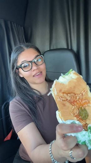 Enjoying a Delicious Lunch at Subway on the Road