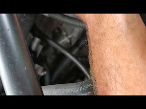 BMW 2005 Z4 starter removal part 4