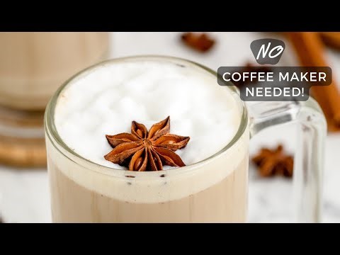 Super SIMPLE chai coffee recipe you can make at home.