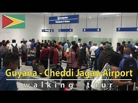 walking tour Cheddi Jagan Airport - Guyana , George Town