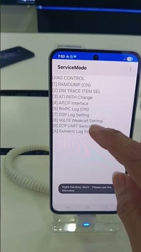 Galaxy A56 5G Android Secret Code System Dump #tech #shorts #samsung