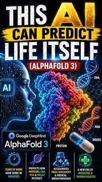 This AI Can Predict Life Itself (AlphaFold 3)#facts #viral #alphafold3 #youtubeshorts