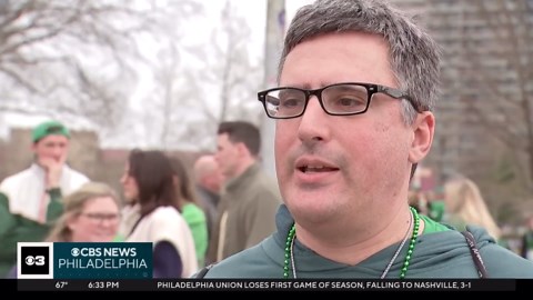 Annual St. Patrick's Day Parade takes over Philadelphia