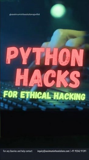Python Hacks for Ethical Hacking #cybersecurity #ethicalhacking #python