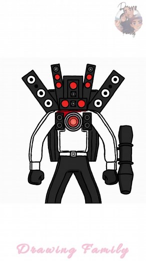 Drawing Titan Speakerman and Skibidi Toilet | Art Tutorial