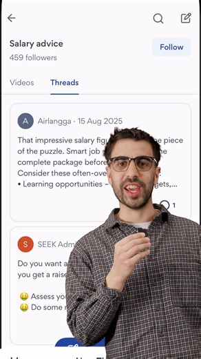 Get to know your new career community 👯 #seekcommunity #careeradvice #worktok | SEEK