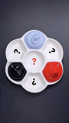 Provence + Red + Black = Colors ? #colormixing #colorzara #shots