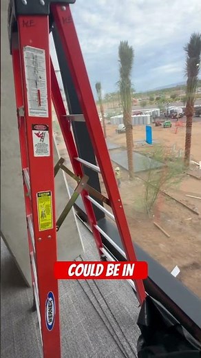 Why You Should NEVER Use a Ladder Like This!