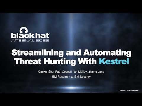 Streamlining and Automating Threat Hunting With Kestrel - Black Hat 2022