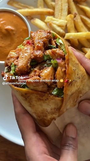 Honey Chipotle Chicken Wrap Recipe