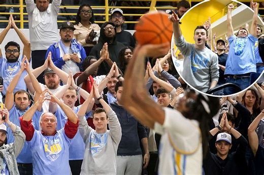 Meet the 'Fins Up' guys who put LIU hoops fans on the map — despite not even going to the school