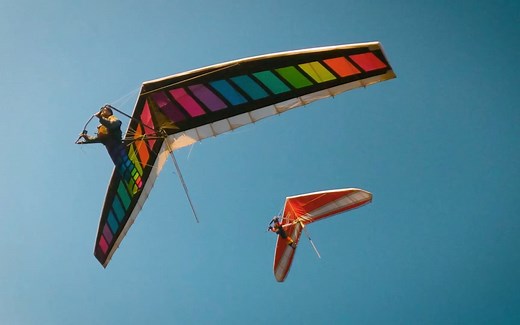 滑翔伞视频：The Beauty of Aerobatic Hang Gliding