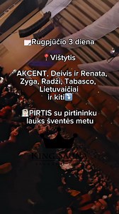12K views · 146 reactions | I will be performing on 03/08 for the first time in Lithuania and the event is powered by kingsauna.co See you there Lithuania  https://www.instagram.com/kingsaunaco?igsh=OXV5eTZwbXI0aGU= | Akcent | Facebook
