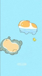 I drew over 100 adorable frame-by-frame animations of the puff bunny.